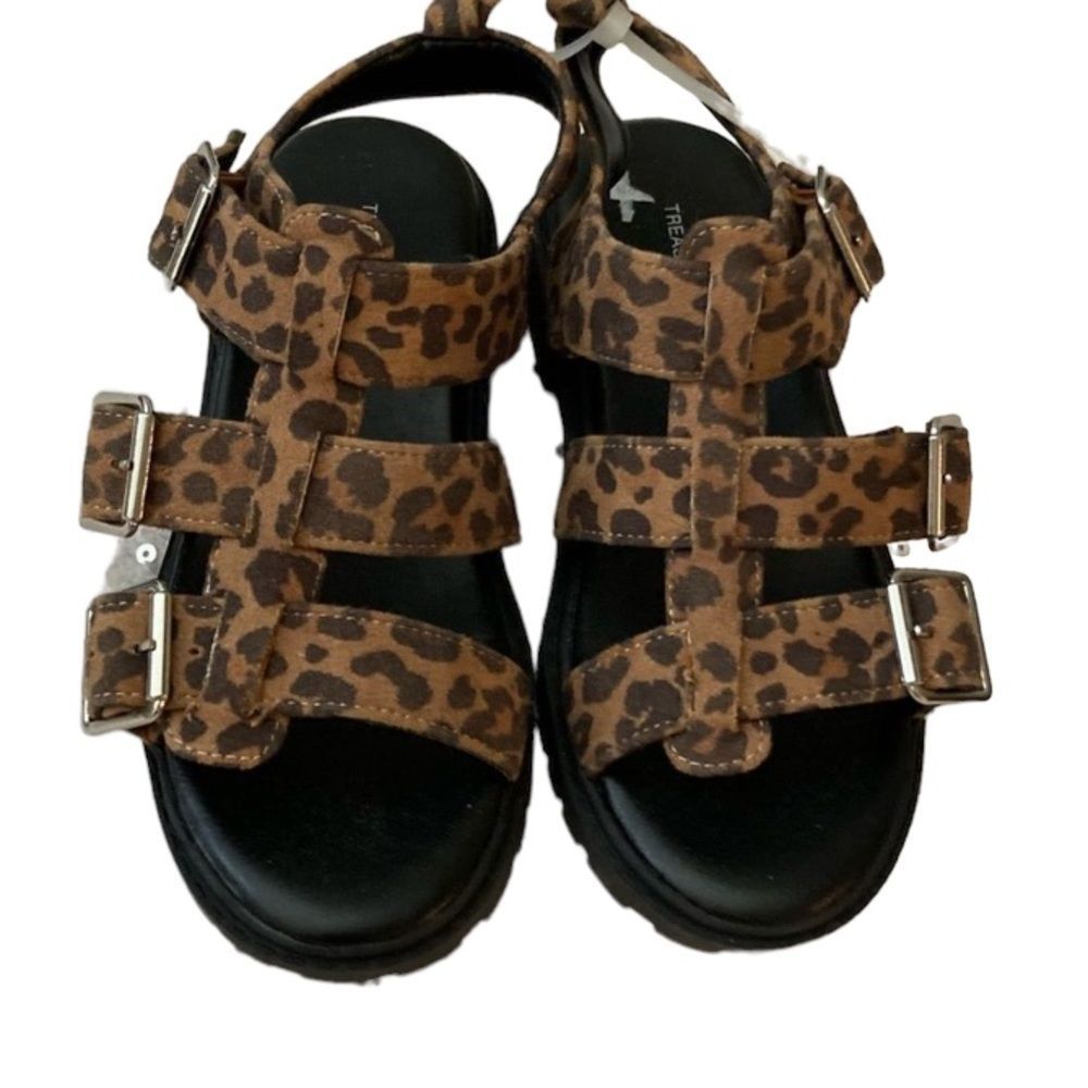 Treasure & Bond Gabrielle Leopard Sandals